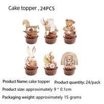 Reveal Gender Party Disposable Tableware Jungle Leaves Baby Napkin Plate Cup Baby Shower Kid Boy Girl Baby Shower Decor Supplies other