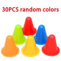 Road 30Pcs Signs Obstacles Cone Roller Skating Training Obstacles Surrounding Zhuang Roller Skating Shoes Obstacle Stakes Props