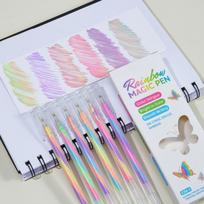 Rainbow 6/18Pcs Magic Pens Multi-Color Pen Set Gradient Pens For Journaling Usedfor Art Drawing Doodling Greeting Card Diy
