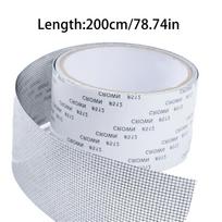 Aluminum Window Screen Repair Tape Durable Insect-proof Patch Good Viscosity for Home juoda