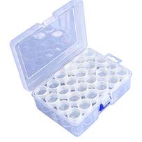 Diamond Painting Storage Containers with Lid & Stickers Diamond Art Storage Container for DIY Craft Accessories Jewellery