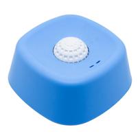 Yogurt Pup Lick Toy for Liquid Treats Bone Broth Yogurt Entertained Ball-in Pet Slow Feeder Lick Toy for Small and Medium Breeds mėlyna