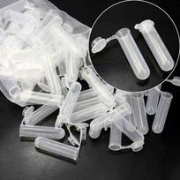 50 vnt. / siunta 5 ml plastikiniai buteliai Daugiafunkcis skaidrus vamzdelis, tuščias mėginių laikymo konteineris, lengvas plastikinis vamzdelis, kurį lengva nešioti
