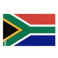 Drapeau Afrique Sud – 128 x 192 cm – Polyester Résistant – 2 Œillets en Métal – Usage Intérieur / Extérieur – Pixelforma gryna