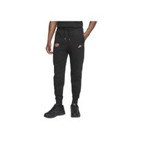 Nike Sportswear x Central Cee Tech Fleece kelnės juodos/metalinės raudonojo bronzos spalvos vyriškos kelnės HQ3749-010 XL