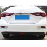 Automobilio ABS chromo dangtelio apdaila, galinė galinė rūko žibinto lempos rėmo lazdelė, skirta Mazda 3 Mazda3 Axela M3 2014 2015 2016 2017 m. Hatchback 2017-2019