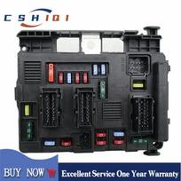9650618280 Automobilio saugiklių dėžutė Peugeot Partner 206 307 Citroen Xsara Berlingo Picasso C2 C5 6500.Y3 BSM B3 S118470005K Nauja