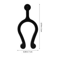 30pcs Cleansing Oil Bottle Pump Accessory Bottle Pump Buckle Shampoo Leakproof Clip Lock Dispenser Lotion Cleansing Oil juoda