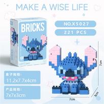 LiLo Dygsnio Žaislai Statybiniai Blokeliai Angelas lega Animacinis Personažas Surinktas Modelis Žaislai Mergaitei Vaikams Gimtadienio Dovana With Box