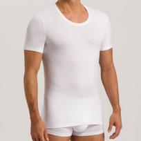 Hanro Cotton Superior Short Sleeve Running  White 73088 white/M