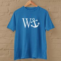 WANKER T-SHIRT (stag kayak sup rude offensive funny tosser bloke boat sailing) Unisex T-Shirt S