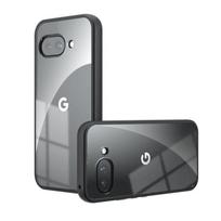 For Google Pixel 9A TPU Border Case Cover 3D Intergrated Button Case for Google Pixel 9A For Google Pixel 9A gryna