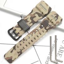 Natūralios dervos pakaitinis laikrodžio dirželis, tinkamas Casio G-Shock Master G Mudmaster GG-100 GWG-100 GSG-100 sportiniams laikrodžiams 23MM x 28MM