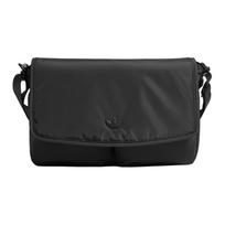 Adidas Originals Recycled Polyester Messenger Bag, Shoulder Bag, Crossbody Bag Unisex Black KS0763
