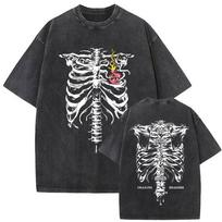 Washed Vintage Rock Band Imagine Dragons Dont Get Too Close Its Dark Inside Heart Tshirt Men Women Gothic Oversized T Shirts S
