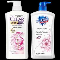 Clear & Safeguard Hydrating Shampoo & Body Wash Set