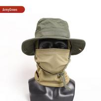 Camouflage Sun Protection Boonie Hat and Balaclava Set