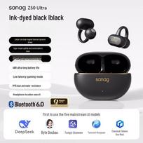 SANAG Z50 Ultra Open-Ear Sport Bluetooth Earbuds rašalinės juodos spalvos