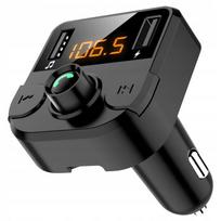 Transmiter Bluetooth Fm Ładowarka 2Xusb Lcd Mp3