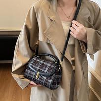 Winter Woolen fabric Crossbody Bag for Women Handbag bags Small Vintage Luxury Design Shoulder bags female totes juoda