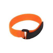 5/10Pcs Reusable Hook Loop Cable Ties Nylon Fastening Tape Self Adhesive Cord Management Straps Wrap Organizer 5Pcs oranžinė