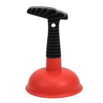Kitchen Suction Cup Drain Plunger Bathroom Pipe Cleaner Sink Plunger Drain Dredging Supplies Household Sink Pipe Cleaner Tool raudona