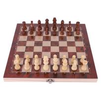 29x29cm 3 in 1 Chess Chekers Backgammon Developing Strategic Thinking Foldable Chess Board Best Gifts No Toxic Chess Board Game