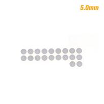 20Pcs In-ear Earphone Filter Dust Net Earbuds Dust-proof Steel Mesh With Glue 4.0-5.0mm