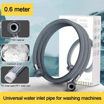 Plastic Washing Machine Hose with 90 Degree Bend Deformation Resistant Water Pipe Replacement Faucet Hose Washing Machine Parts
