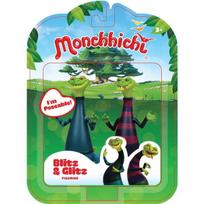 Zestaw Figurek 2-Pak Monchhichi Blitz I Glitz Zabawka Dla Dzieci 10 Cm