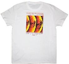 Rare! STEVIE WONDER Graphic Print Unisex T-Shirt L