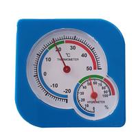 Temperature Humidity Sensor Gourd Shaped Analog Hygrometer No Battery Needed for Home/Room/ Outdoor/Offices/Display Mechanical mėlyna