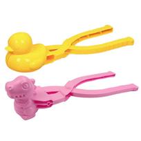 Bento Accessories with Handle Snowball Maker Sushi Mold Winter Snow  Cute Animal Rice Shaper for Kids and Adults