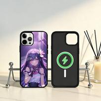 Oshi NO-KO Phone Case For iPhone17,16,15,14,13,12,11 Plus,Pro Max Magnetic For Magsafe Wireless Charging iPhone12PROMAX