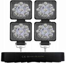 Lampa Robocza 9 Led Halogen 12V 24V Ledowa 4 Sztuki