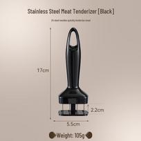 Stainless Steel Automatic Spring-Back Meat Tenderizer for Beef, Chicken, and Steaks