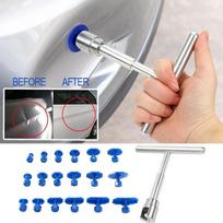 Car Dent Puller Kit  Dent Repair Tools T-shaped Paintless Traceless Suction Pit Set Dents Repair Kit Car Care Accessories