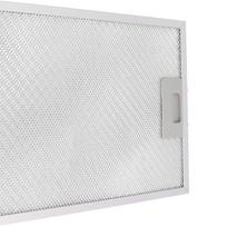 Sidabriniai gartraukio filtrai Nerūdijančio plieno Metalinis tinklelis Ištraukimo angos filtras 322 X 249 X 9mm Patalpų oro kokybės ventiliatoriai China Mainland