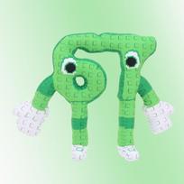 No. 67 Steal A Brainrot Rainbow 67 Plush Toy No. 77 Stuffed Doll Toy Game Peripherals for Game Fans Kids Christmas Gift Home Dec 22cm
