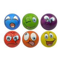 6 vnt. Madingi Emojis 12 colių pripučiami baseino vakarėlio vandens žaidimų balionai paplūdimio kamuolio žaislas didmeninė prekyba blue