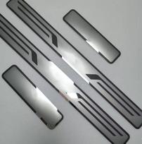 for Volvo XC40 XC60 XC90 S90 S60 V40 V60 V90 Door Sill Scuff Plate Stickers Protector Guard Welcome Pedal Threshold Car Styling