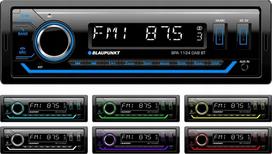 Blaupunkt Bpa1124Dab Bt Dab Radio Samochodowe Usb Bluetooth Zmiana Koloru