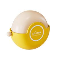 Reusable Clothes Hair Sticky Roller Washable Rotating Dust Cover Pet Hair Remover Dust Removal Lint Remover Cleaning Tool geltona