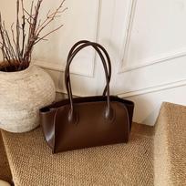 Available in various sizes, soft leather simple commuter tote bag, versatile and stylish shoulder bag Extra Large