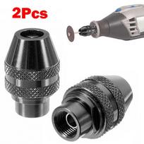2/3PCS Drill Chuck for Dreme Rotary Tools Quick Easy Bit Replacement Accessories Keyless Chuck For 4000, 400, For 3000, 398, 395