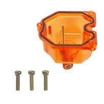 For TMX125 150 200 PZ26 27 30 CG125 CG200 CG250 NXR125 NXR150 Motorcycle Transparent Carburetor Clear Bottom Float Bowl Oil Cup oranžinė