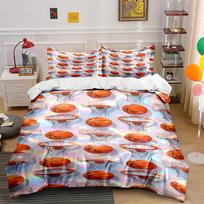 Basketballs and basketball hoops. Bedding sets Duvet cover sets Duvet covers Pillowcases(1 * Duvet Cover 2 * Pillowcases, without duvet insert) 135x200cm