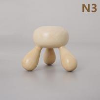 1 Pcs Neck Back 3/4-Leg Massage Roller For Hair Growth Stress Relief Wooden Head Scalp Massager Octopus Claws Relax SPA Tools