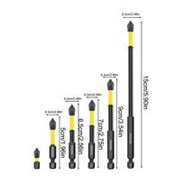Magnetic Drill Bits Magnetic Quick Bit Set Screw Driver Drill For Industrial Construction Woodworking Electrical Automotive