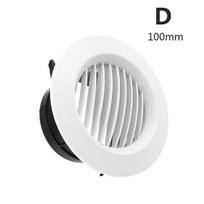 100/150mm Round Ducting Ventilation Cover Various Shapes Air Vent Extract Valve Grille Air Circulation Vents Cover